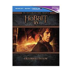 The Hobbit Motion Picture Trilogy - Extended Edition (3D) (UK)