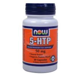 Now Foods 5-HTP 50mg 30 Capsules