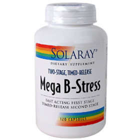 Solaray Mega-B Stress 120 Kapslar