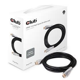 Club 3D HDMI - HDMI Haute Vitesse Premium avec Ethernet 3m