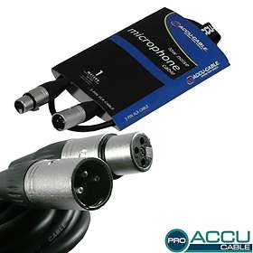 Accu-Cable Pro XLR - XLR M-F 1m