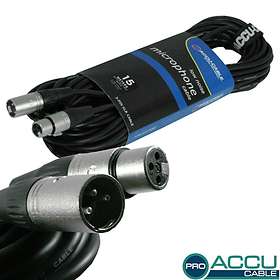 Accu-Cable Pro XLR - XLR M-F 15m