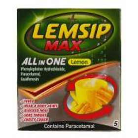 Lemsip Max All in One Lemon Pulver 4pcs