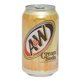 A&W Cream Soda Burk 0,35l