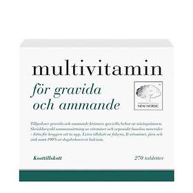 New Nordic Multivitamin för Gravida & Ammande 270 Tabletter