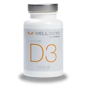 Super Nutrition WellAware Vitamin D3 2500IU 120 Tabletter