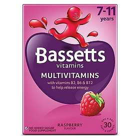 Bassetts Multivitamins 7-11 Years 30 Tablets