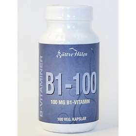 Bättre Hälsa Vitamin B1 100mg 100 Kapslar