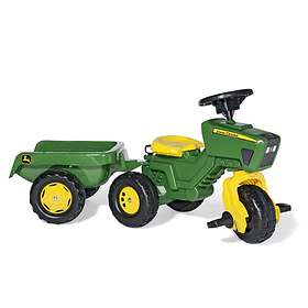 Rolly Toys Trac John Deere + Kid Trailer & Soundwheel