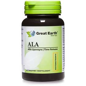 Great Earth Alpha Lipoic Acid 60 Kapslar