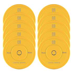 Capital Sports Nipton Bumper Plates 5x15kg