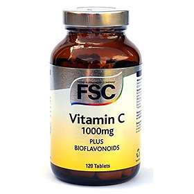 120 Tablets FSC Vitamin C 1000mg Plus Bioflavonoids 