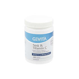 Gevita Sink & Vitamin C 100 Tablets