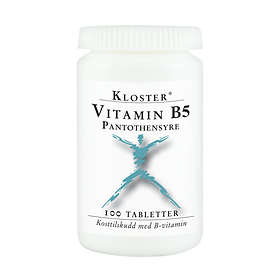 Bioflora Kloster Vitamin B5 Pantotensyre 100 Tablets