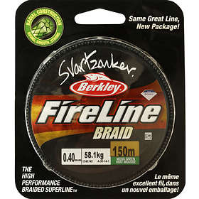Berkley Fireline Svartzonker Braid 0.35mm 150m