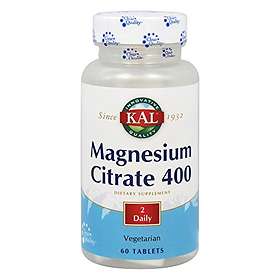 KAL Magnesium Citrate 400mg 60 Tablets