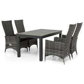 Comfort Garden Grupp Monaco 152/210x92cm (incl. 4 Jenny Armchairs)