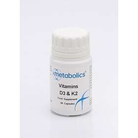 Metabolics Vitamin D3 & K2 90 Capsules