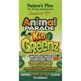 Nature's Plus Animal Parade Kid Greenz 90 Tabletter