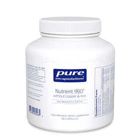 Pure Encapsulations Nutrient 950 Copper & Iron Free 180 Capsules