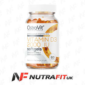 OstroVit Vitamin D3 2000IU 60 Tablets