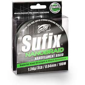 Sufix Nanobraid 0.12mm 100m - Hitta Bästa Pris På Prisjakt