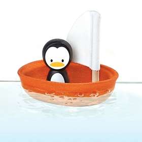 Plan Toys Segelbåt I Trä Pingvin 5711