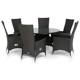 Comfort Garden Grupp Thor Ø140cm (incl. 4 Jenny Stapelstolar)