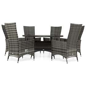 Comfort Garden Grupp Thor Ø140cm (incl. 6 Jenny Armchairs)