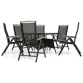 Comfort Garden Grupp Thor Ø140cm (incl. 6 Monaco Positionsstolar)