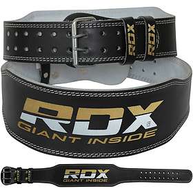 RDX Sports Leather Padded Training Lifting Belt 10cm