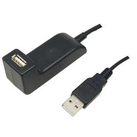 LogiLink USB A - USB A (angled) M-F 2.0 1.5m