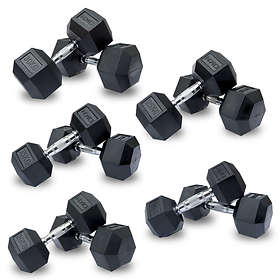 TnP Accessories Tri-Grip Dumbbell Set for Weight UK