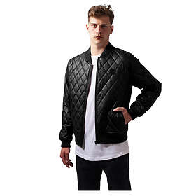 Urban Classics Diamond Quilt Leather Imitation Jacket TB1150 (Men's)