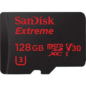 SanDisk Extreme microSDXC Class 10 UHS-I U3 90/60MB/s 128GB