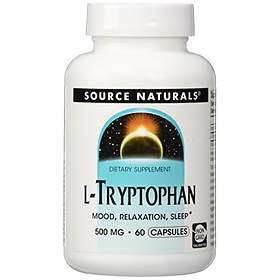 Source Naturals L-Tryptophan 500mg 60 Tablets