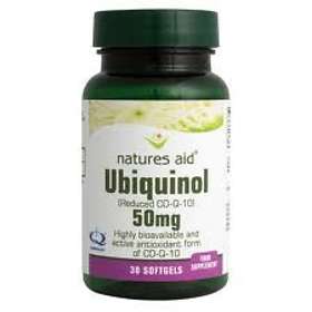 Natures Aid Ubiquinol 50mg 30 Capsules