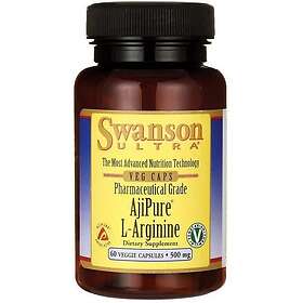 Swanson AjiPure L-Arginine 60 Capsules