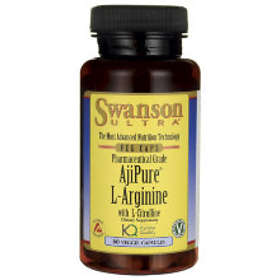 Swanson Ajipure L-Arginine & L-Citrulline 60 Kapsler
