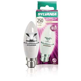 Sylvania ToLEDo Candle 250lm 2700K B22 3.7W
