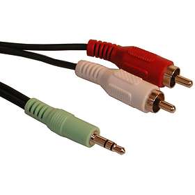 Sandberg 3.5mm - 2RCA 1m