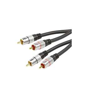 HQ Super Silver 2RCA - 2RCA 5m