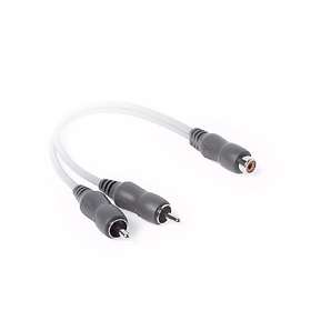 Tech Link Wires1st 3.5mm - 2RCA F-M 0,3m