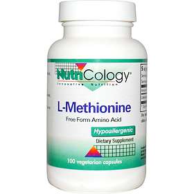 Nutricology L-Methionine 500mg 100 Capsules