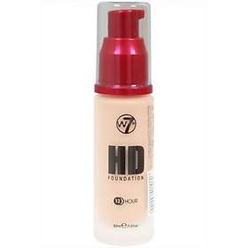 W7 Cosmetics HD Foundation 12H 30ml