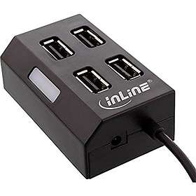 InLine 4-Port USB 2.0 External (33293)