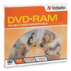 Verbatim DVD-RAM 9,4GB 3x 1-pack Jewelcase