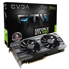 EVGA GeForce GTX 1080 FTW Gaming ACX 3.0 HDMI 3xDP 8GB