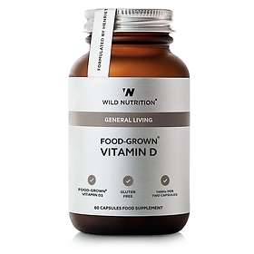 Wild Nutrition Food-Grown Vitamin D 60 Capsules