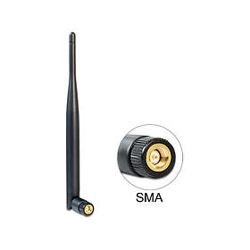 DeLock WLAN 802.11 ac/a/b/g/n SMA Antenna 5dBi (89438)